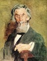 Retrato de William H MacDowell retratos de realismo inacabados Thomas Eakins